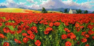 James Coleman James Coleman Poppies in Provence (SN) (Large)